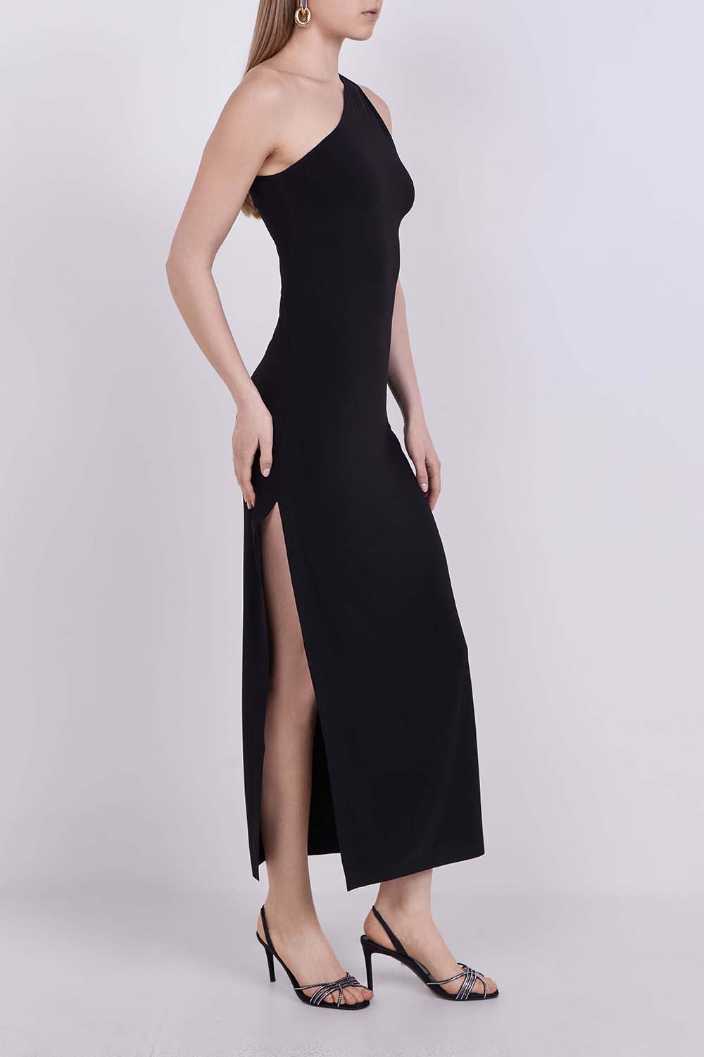 שמלת מקסי אוף שולדר